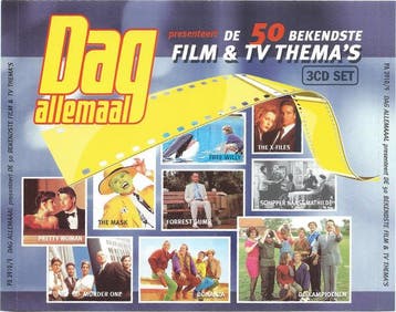 Various - Dag Allemaal Presenteert De 50 Bekendste Film &amp, Cd's en Dvd's, Verzenden, Gebruikt