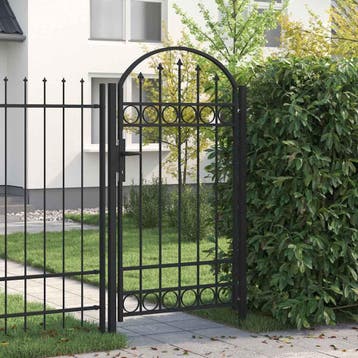 vidaXL Hekpoort ASSEN met gebogen bovenzijde staal 102x175, Verzenden
