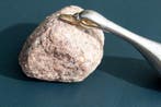 Ouvre-bouteille - Bronze - Oie/Cygne français vintage, Antiquités & Art