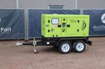 Veiling: Aanhanger Generator Compal ZX2102 Diesel 2025 37.5k, Ophalen