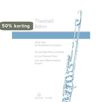 Trois Duos de Mendelssohn et Lachner 9790006483518, Verzenden, Zo goed als nieuw