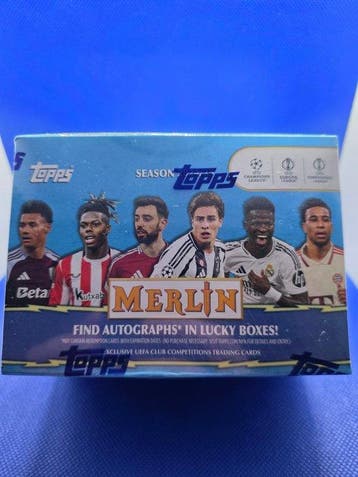 2024/25 Topps Merlin UCC Blaster Box - 1 Sealed box -, Nieuw