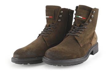 Pantofola dOro Veterboots in maat 41 Bruin, Kleding | Heren, Schoenen, Bruin, Verzenden, Boots, Zo goed als nieuw