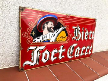 Brasserie du Fort-Carré French Beer - Enseigne publicitaire