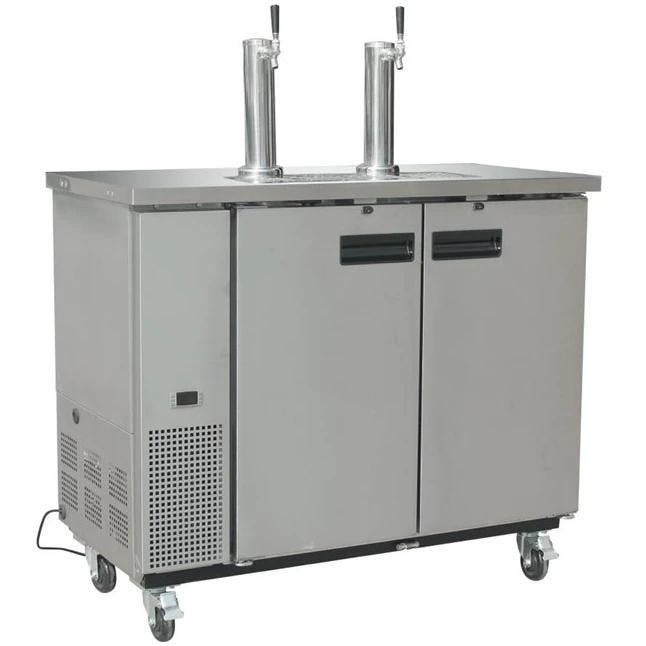Tapinstallatie | G-SERIE | RVS | Fustkoeling (2x 50L) |, Articles professionnels, Horeca | Équipement de cuisine, Envoi