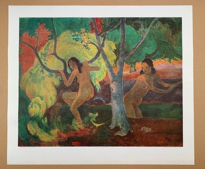 Paul Gauguin (1848-1903) , after - Bathing girls, 1897 -, Antiquités & Art, Art | Dessins & Photographie