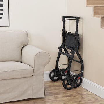 Veiling - Aluminium Rollator Active - Zwart, Diversen, Gebruikt