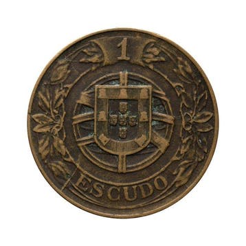 Portugal. República. 1 Escudo 1926 - Escassa (Zonder