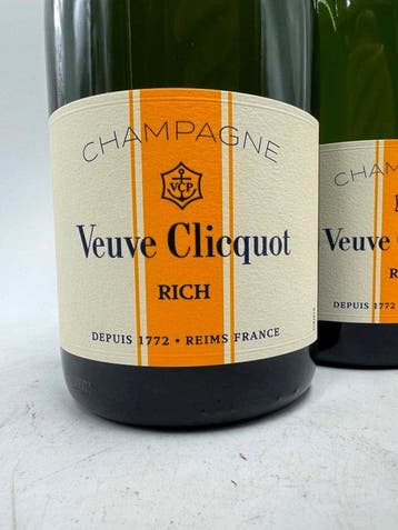 Veuve Clicquot, Rich - Champagne - 2 Bouteilles (0,75 L)
