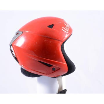 48 50 skihelm/snowboardhelm CASCO Red, Verzenden, Gebruikt