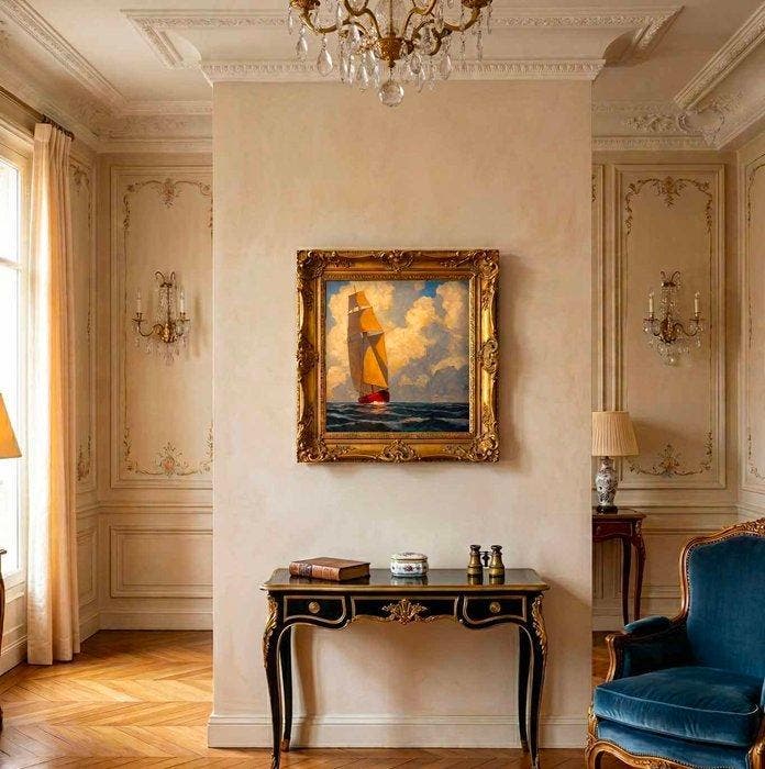 Le Yack - Full Sail Before the Storm - Hand signed, Antiquités & Art, Art | Peinture | Classique