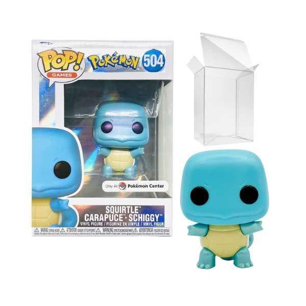 Funko Pop  Pokemon  Squirtle 504 Only at Pokémon Center, Collections, Jouets miniatures, Envoi