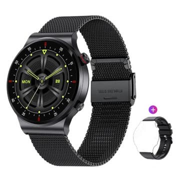 Smartwatch met Hartmonitor en Zuurstofmeter - Sport Health, Verzenden, Nieuw, Lige