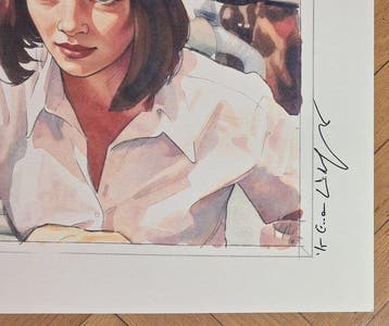 Pulp Fiction - Cinematic Echoes - Mia Wallace by Emma, Nieuw
