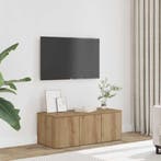 vidaXL Tv-meubel 80x34x30 cm bewerkt hout artisanaal, Huis en Inrichting, Kasten |Televisiemeubels, Verzenden, Nieuw