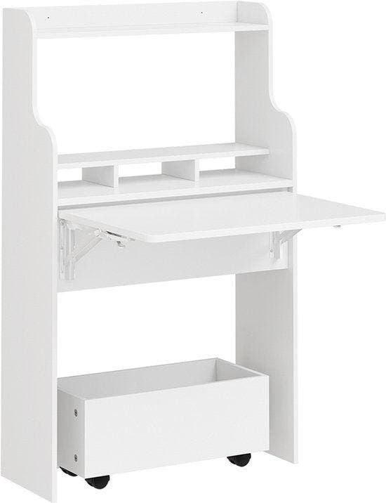 2dekans | SoBuy Wandklaptafel FWT105-II-W - Multifunctionele, Maison & Meubles, Bureaux, Enlèvement ou Envoi