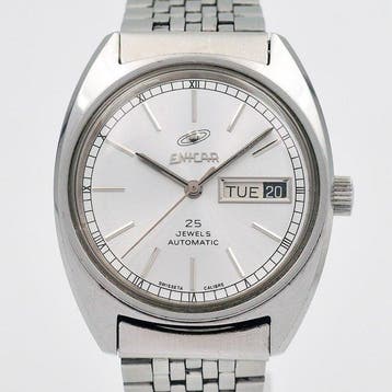 Enicar - Ocean Pearl Day-Date Automatic - Zonder