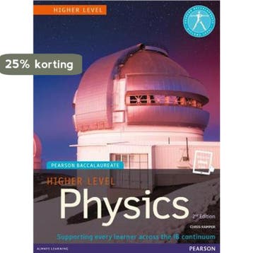 Pearson Baccalaureate Physics Higher Level 2nd edition print, Boeken, Verzenden, Gelezen, Chris Hamper