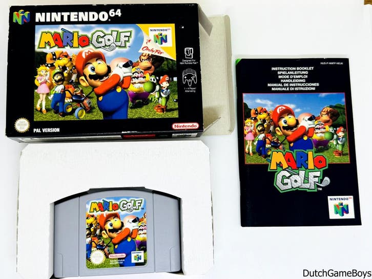 Nintendo 64 / N64 - Mario Golf - NEU6, Games en Spelcomputers, Games | Nintendo 64, Gebruikt, Verzenden