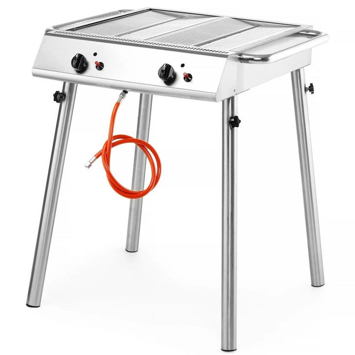 Barbecue | XANTOS | Propaangas | 2 Roosters (540x540) | 2, Articles professionnels, Horeca | Équipement de cuisine, Envoi