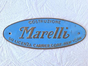 Marelli - Rara Targa - Reclamebord - Metaal