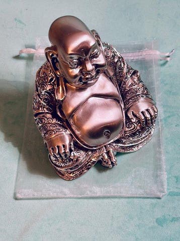 Guido Galbiati Milan - Beeldje - LARGE Laughing Budai with