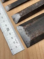 Japanse timmerbeitelset YC114 – 7-delige koolstofstaal