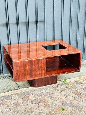 Salontafel - Hout, Glas - Koffietafel