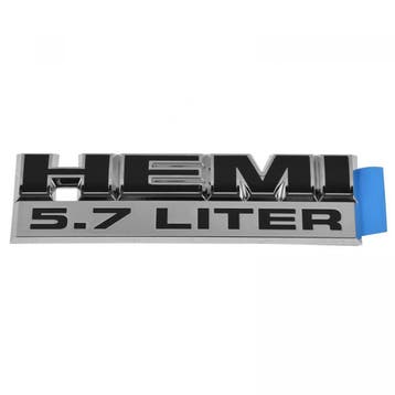 Logo HEMI 5.7 liter black/chrome, Ophalen of Verzenden, Nieuw