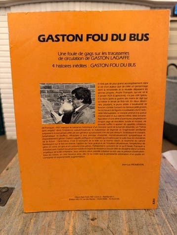 Gaston - Fou du bus ! - Hénin-Carvin - B - 1 Album - Eerste, Boeken, Nieuw