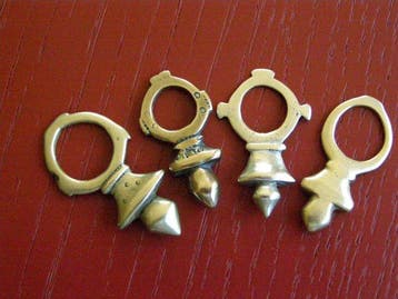 Antiek Kruis (4) - Zilver - 1910-1920 - Zilveren TOEAREG, Antiek en Kunst