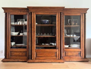 Buffetkast - Hout, Glas