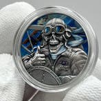 Ghana. 5 Cedis 2024 – Memento Mori: Pilot – 1 oz Silver coin