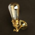 Wandlamp Kingston Messing E27, Huis en Inrichting, Lampen | Overige, Verzenden, Nieuw