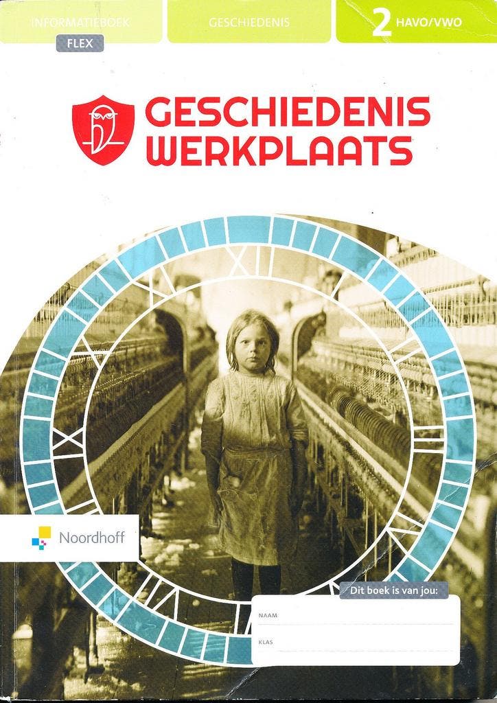 Geschiedenis Werkplaats Informatieboek, Boeken, Schoolboeken, Verzenden