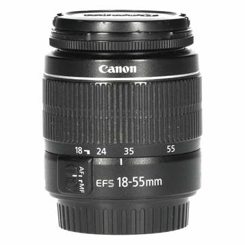 Canon EF-S 18-55mm f/3.5-5.6 III met garantie, Ophalen of Verzenden, Gebruikt