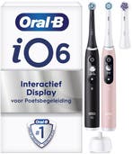 Oral-B iO 6 Elektrische Tandenborstels - Zwart en Roze -..., Verzenden, Nieuw