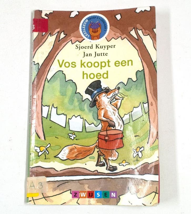 Vos koopt een hoed - Leesleeuw Groep 3 9789027687159, Boeken, Overige Boeken, Gelezen, Verzenden