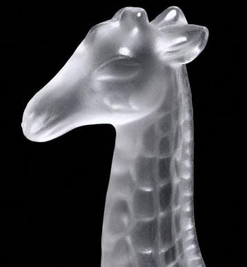 Lalique - Sieradendoos - Baguier giraf RARE - Kristal -