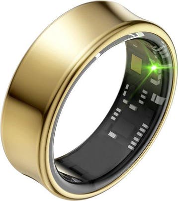 2dekans | Focus® S2 Smart Ring - Goud - Maat 10 - AI Coach -, Ophalen of Verzenden