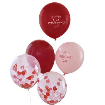 Ballonnen Set Happy ValentineS Day 30cm, Verzenden, Nieuw