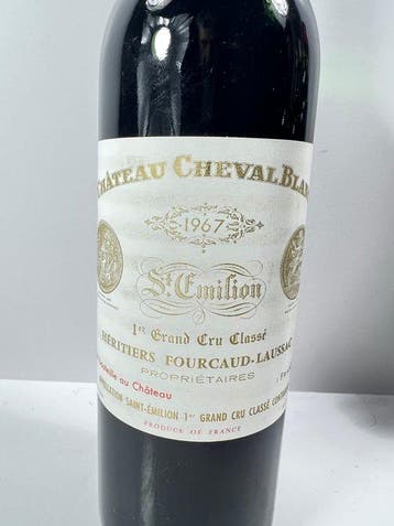 1967 Chateau Cheval Blanc - Saint-Émilion 1er Grand Cru - 1, Collections