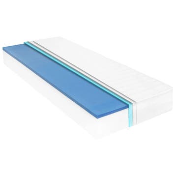 vidaXL Matras 18 cm visco-traagschuim 80x200 cm H2, Huis en Inrichting, Slaapkamer | Matrassen en Bedbodems, Verzenden, Nieuw