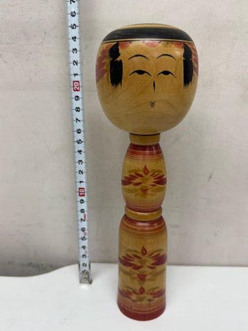 Kokeshi japonais vintage, 9 pièces, origine Japon,, Antiek en Kunst