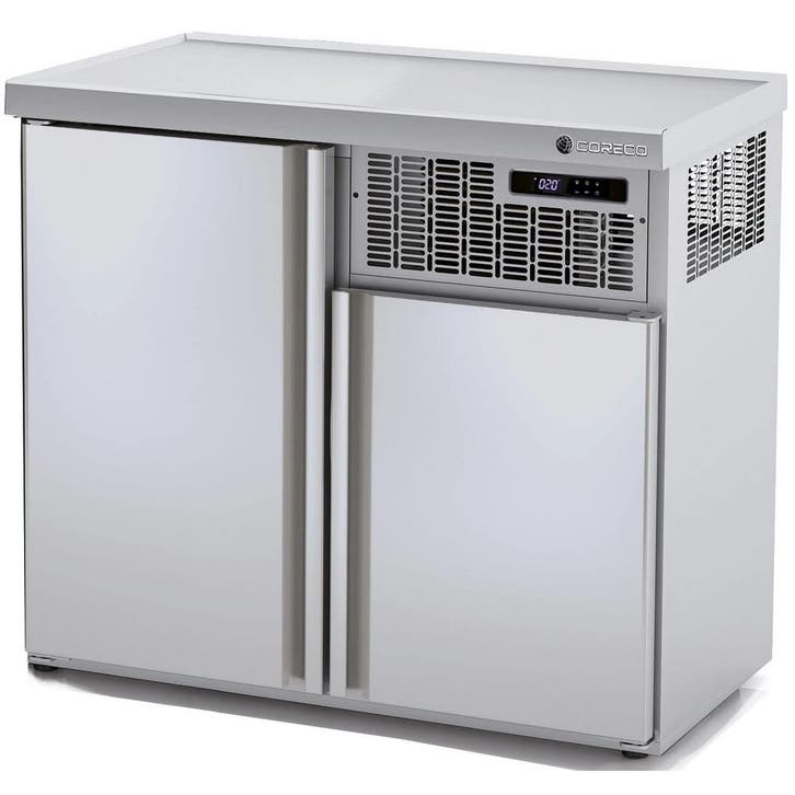 Vatenkoeler | RVS | 2x 50L (KEG) | +5°C/+8°C | Geforceerd |, Articles professionnels, Horeca | Équipement de cuisine, Envoi