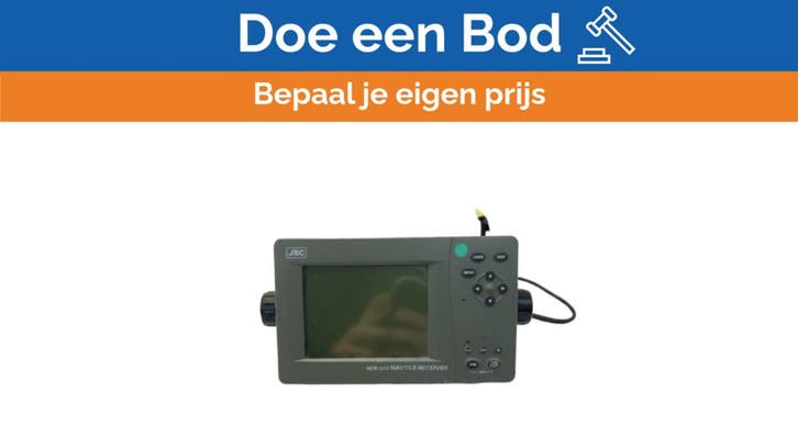 Bieden: JRC NCR-333 Navtex Receiver Display Marine Electron, Watersport en Boten, Navigatiemiddelen en Scheepselektronica, Ophalen of Verzenden