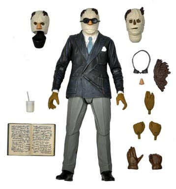 Universal Monsters Action Figure Ultimate The Invisible Man, Ophalen of Verzenden