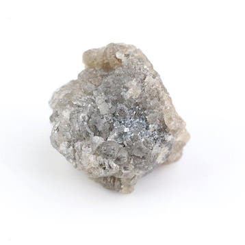 Diamant 12,61 ct ruwe, natuurlijke losse grijze diamant-, Collections, Minéraux & Fossiles