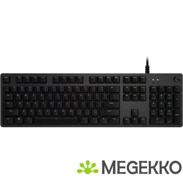 Logitech G G512 toetsenbord Zwart - GX Red, Computers en Software, Toetsenborden, Nieuw, Verzenden