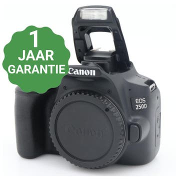 10% korting | Canon EOS 250D body | Tweedehands, Audio, Tv en Foto, Verzenden, Zo goed als nieuw, Canon